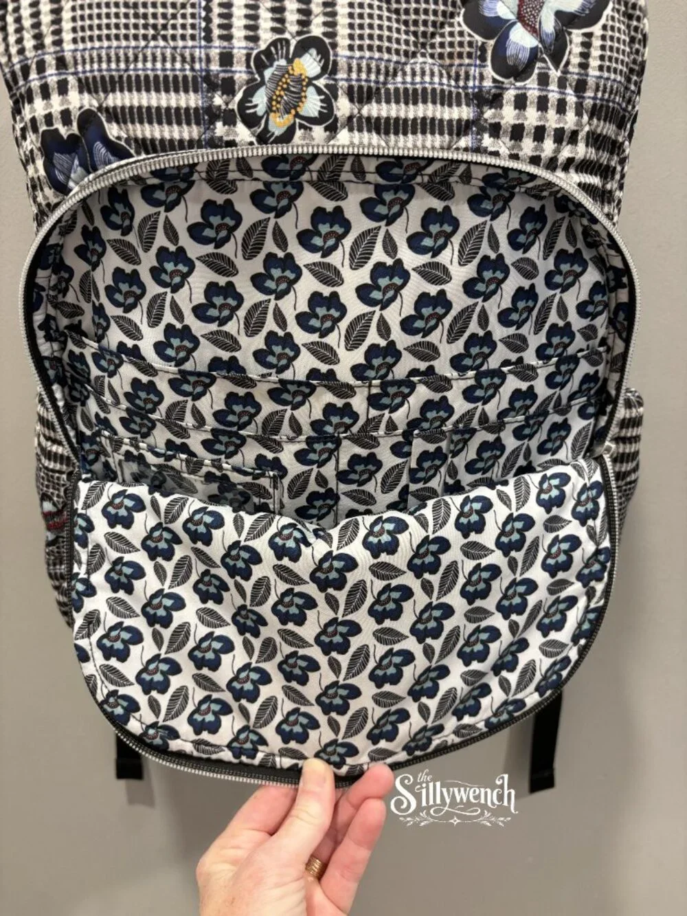Vera Bradley Bedford Plaid Campus Backpack in Performance Twill